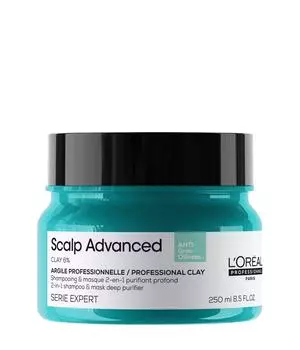 Маска для волос L'Oral Professionnel Paris Serie Expert Scalp Advanced Anti-Oiliness 2in1 Deep Purifier Clay, 250 ml