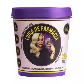 Маска для волос Loira De Farmcia Mscara Matizadora Lola Cosmetics, 230 мл