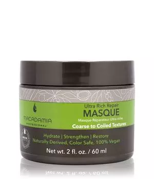 Маска для волос Macadamia Beauty Professional Ultra Rich Repair Masque, 60 ml