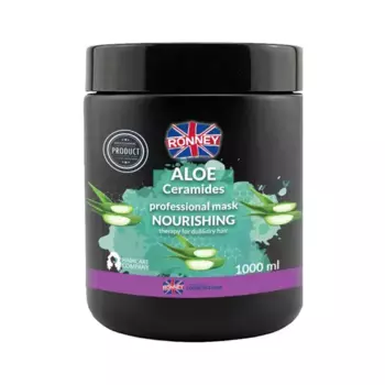 Маска для волос mascarilla nutritiva aloe Ronney, объем 1000 мл