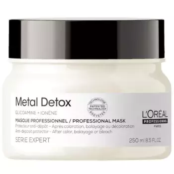 Маска для волос metal detox mascarilla protectora anti metales L'Oral Professionnel, объем 250 мл