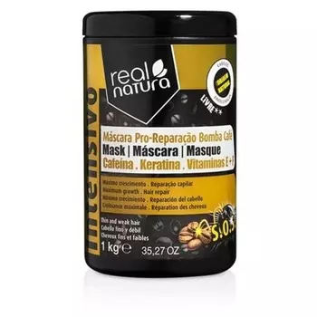 Маска для волос Pro Repair Pump Coffee без соли 1 кг Real Natura
