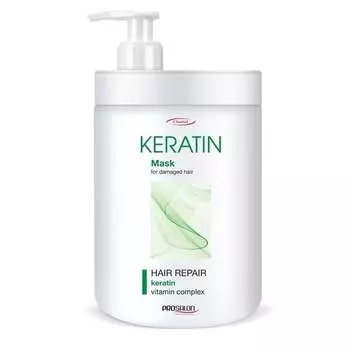 Маска для волос с кератином, 1000 г Chantal, Prosalon Keratin