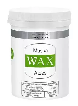 Маска для волос Wax Angielski Pilomax Natur Classic Aloes Maska Do Wosw, 240 мл