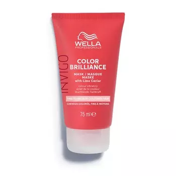 Маска для защиты цвета волос color brilliance fine mask Wella Professionals, 75 мл