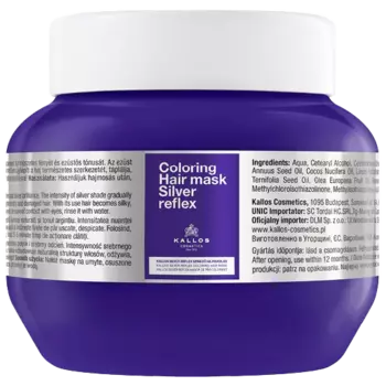Маска Kallos Silver Reflex, 275 мл