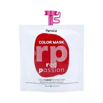 Маска-краска для волос Red Passion, 30 мл FANOLA, COLOR