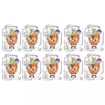 Маска Leaders I'mPhyto AHA, 10 листов