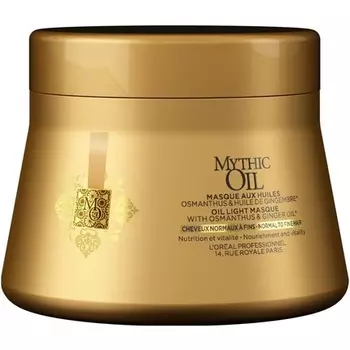 Маска Mythic Oil для нормальных и тонких волос 200мл, L'Oreal