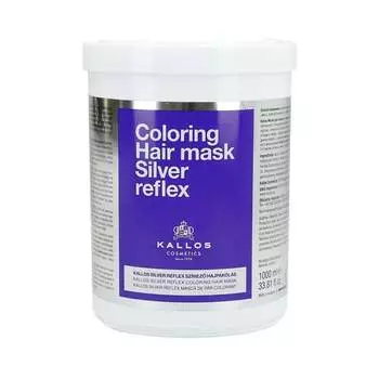 Маска, нейтрализующая оттенок волос, 1000 мл Kallos, Silver Reflex