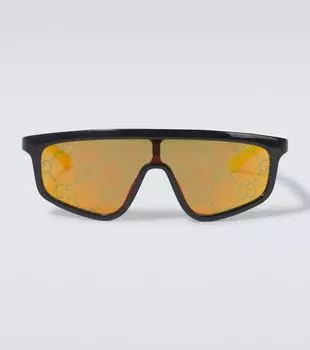 Маска очки Gucci, Black-Yellow-Yellow