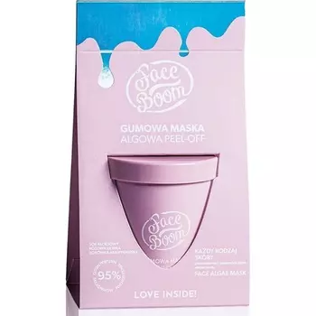 Маска-пленка Faceboom Algae Mask восстанавливает сияние и увлажнение кожи 12G, Body Boom