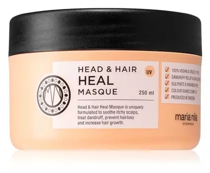 Маска против перхоти и выпадения волос Maria Nila Head & Hair Heal