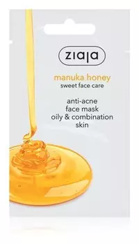 Маска против прыщей с медом манука Ziaja Maseczki Miodowe