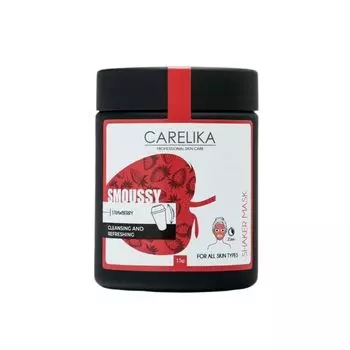 Маска-шейкер со вкусом клубники и мусса, 15 г Carelika Shaker smoussy