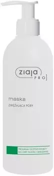 Маска сужающая поры, жирная, смешанная 270мл ZIAJA PRO Green