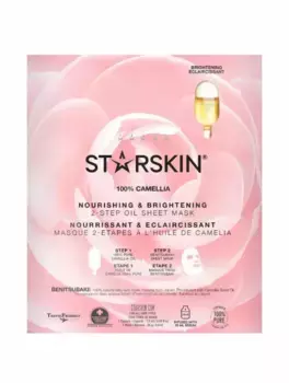 Маска тканевая Nourishing and Brightening 100% Camellia 2-Step Oil Starskin