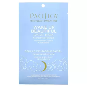 Маска тканевая Pacifica Wake Up Beautiful Facial Granactive Retinoid