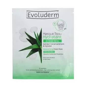 Маска-увлажнятель для тканей L'Aloe Vera 1 шт Evoluderm