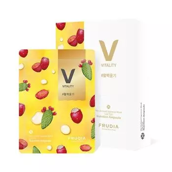 Маски для лица из экстракта кактуса My Orchard Frudia, 10 x 20 мл