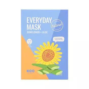Маски для лица с подсолнечником и алоэ (10 шт.) Dearboo