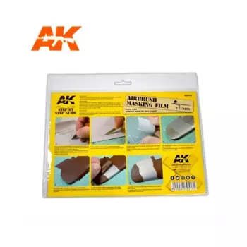 Маскирующая пленка для аэрографа - A4 (2), Supplies & Accessories (AK-Interactive)