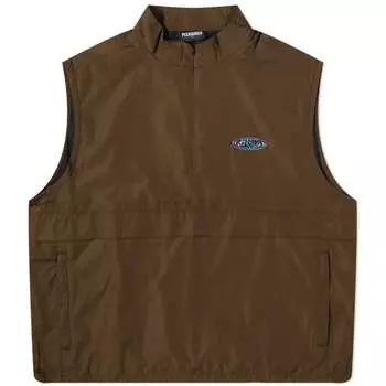 Маскирующий жилет Pleasures, оливковый