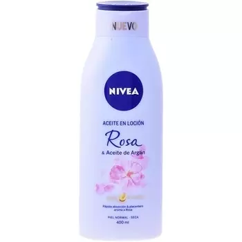 Масла для тела с розовым и аргановым маслом, Nivea