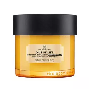 Масла жизни интенсивно восстанавливающий ночной крем для лица The Body Shop, 80 мл