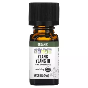 Масло эфирное Aura Cacia Иланг-иланг III, 7,4 мл