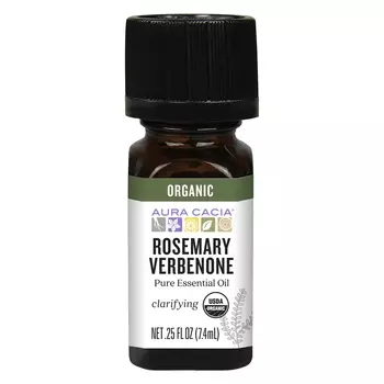 Масло Aura Cacia Pure Essential Rosemary Verbenone, 7,4 мл