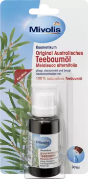 Масло австралийского чайного дерева Melaleuca alternifolia 30мл Mivolis