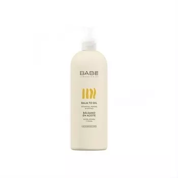 Масло-бальзам для тела интенсивного действия, 500 мл, питательное, восстанавливающее, успокаивающее, Babe