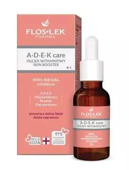 Масло-бустер для кожи Floslek, A+D+E+K Care