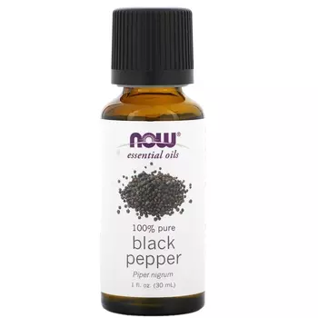 Масло черного перца NOW Foods Essential Oils, 30 мл