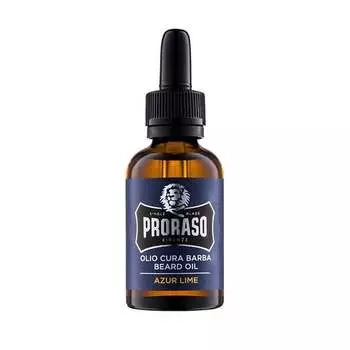 Масло для бороды AZUR LIME 30 мл Proraso