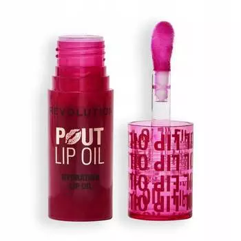 Масло для губ Revolution Pout Lip Oil, вишнево-красный