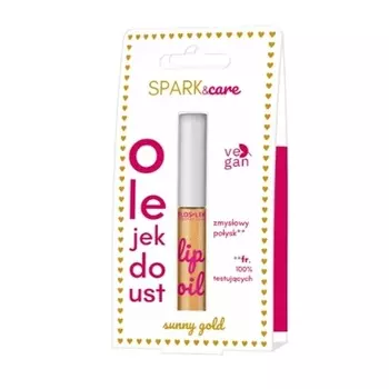 Масло для губ Spark Care Sunny Gold - 55 грамм Floslek Laboratorium