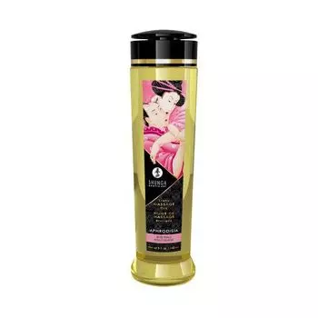 Масло для интимного массажа афродизия / роза, 240 мл Shunga Erotic massage oil