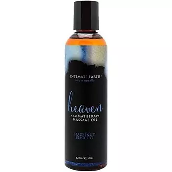Масло для интимного массажа Earth Heaven Hazelnut Biscotti 240мл, Intimate Organics