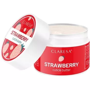 Масло для кутикулы со вкусом клубники 13 г Claresa