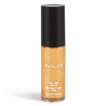 Масло для лица и тела, 28 мл Inglot Glow