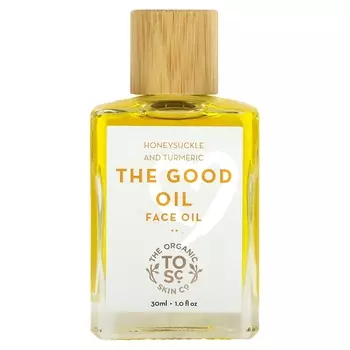 Масло для лица The Organic Skin Co. The Good Oil с жимолостью и куркумой, 30 мл