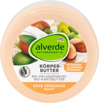 Масло для тела Alverde орех макадамия 200 мл alverde NATURKOSMETIK