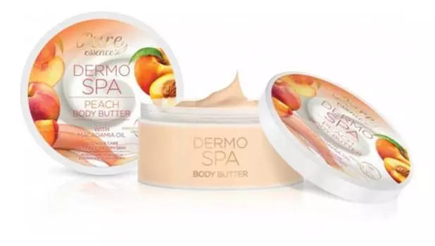 Масло для тела Dermo Spa Peach - Аромат сочного персика с маслом макадамии, 200 мл Pure Essence