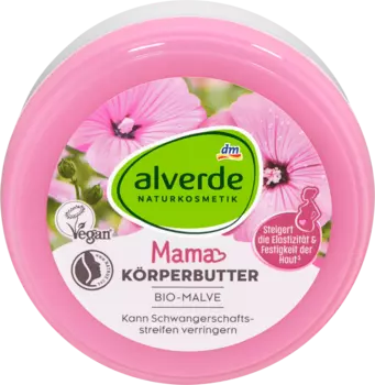 Масло для тела Mama органическое мальва 200 мл alverde NATURKOSMETIK