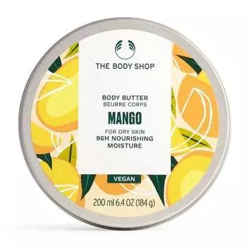 Масло для тела с манго, 200 мл The Body Shop, Vegan Body Butter