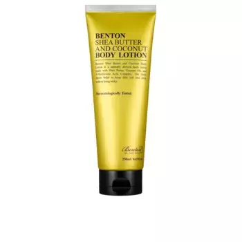 Масло для тела Shea butter and coconut body lotion Benton, 250 мл.