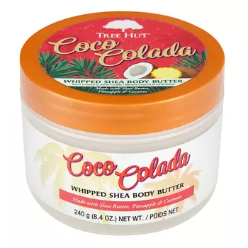 Масло для тела whipped body butter coco colada Tree Hut, вес 240 гр.