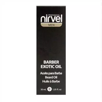 масло для ухода за бородой Barber exotic oil aceite para barbas Nirvel, 30 мл